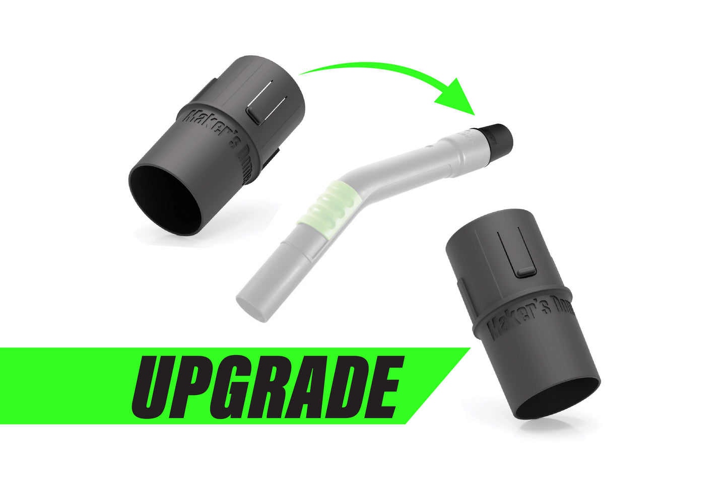 ComfortLock 3D-Printed Hose Adapter for Festool D27 & D36 Hoses – High-Quality, Durable Resin Upgrade